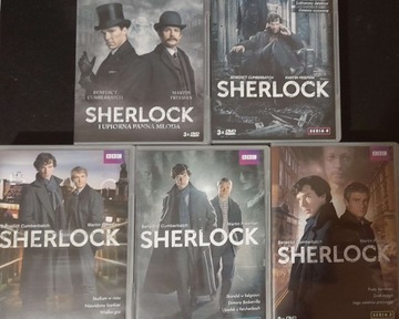 Serial Sherlock Serie 1-4 + Odcinek Specjalny DVD