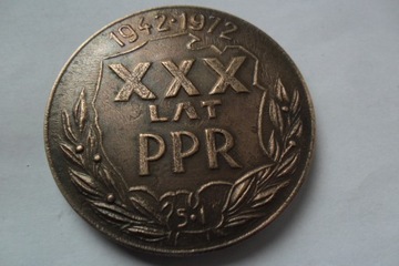 KP PZPR Olkusz-medal XXX lat PPR.1942-1972