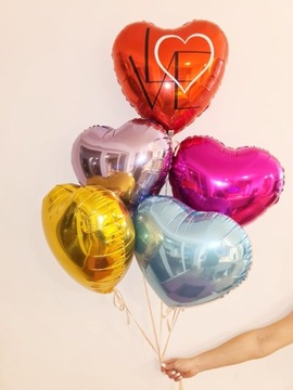 Zestaw 5 Balonów z Helem na Prezent !!! 