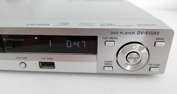Odtwarzacz DVD PIONEER DV-610AV - HDMI