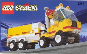 LEGO Town 1252 z 1999r. auto cysterna Shell