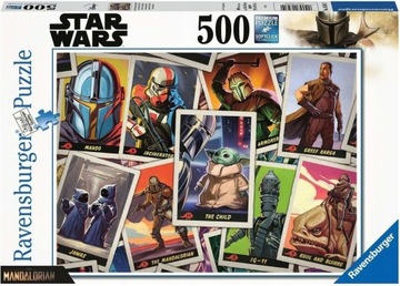 Puzzle The Mandalorian 500 EL Ravensburger 165612