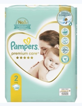 Pampers Premium Care 2. 4-8 kg. 2x68 szt (136szt.)