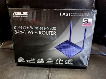 Router WI-FI Asus RT-N12+ N300