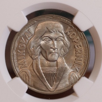 10 złotych 1967 Kopernik NGC MS 65