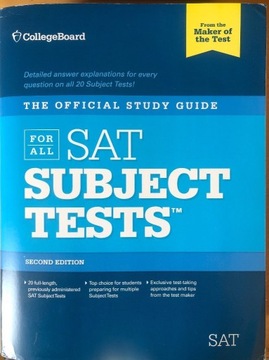 College Board Official Study Guide for All SAT Sub