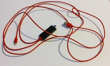 Adapter, kabel USB Lightning Iphone HDMI 