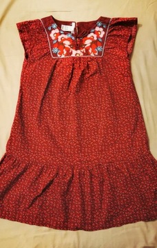 Sukienka H&M 128 cm 7-8 lat 100%bawełna 