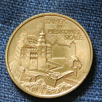 Zamek w Pieskowej Skale, 2 zł, 1997