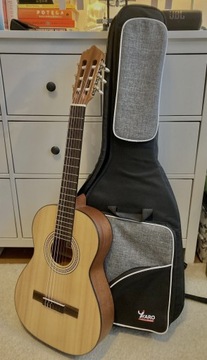 Gitara akustyczna LA MANCHA (wraz z futerałem)