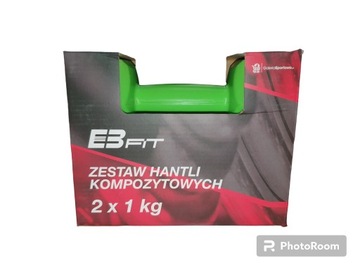 Hantle kompozytowe 2 x 1 kg 