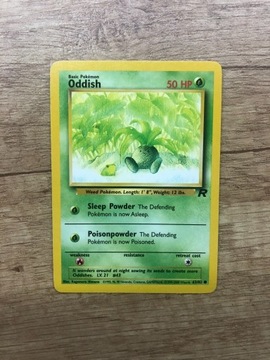 Karta Pokemon Oddish Team Rocket 63/82