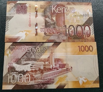 Kenya 1000 Shillings 2019, UNC