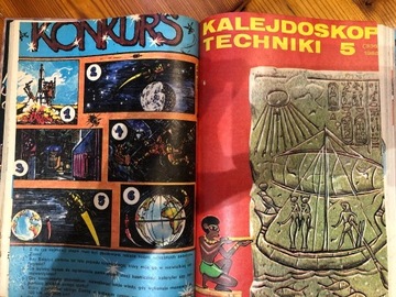 Kalejdoskop techniki 1985 wszystkie numery 1-12