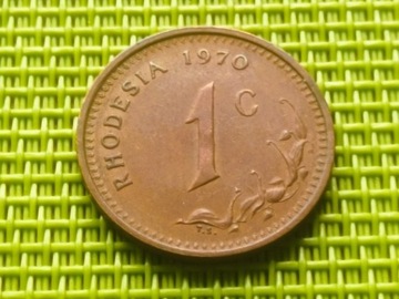 RODEZJA 1970 - 1 Cent Y35