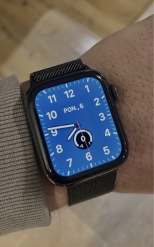 Apple Watch 6 | 44 mm | stalowy | cellular | e-sim