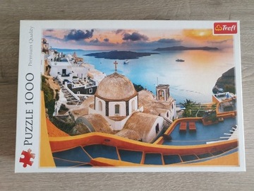 Puzzle Trefl Santorini 1000 elementów Jak nowe