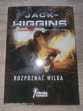 Jack Higgins Rozpoznać wilka .Książka 