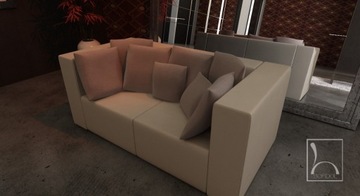 Kanapa Narożnik Sofa MODUŁOWA Rogówka DUET - 2 SZT