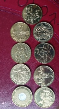 2000  2 zł komplet monet 