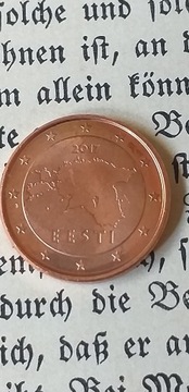 1 euro cent 2017 Estonia 