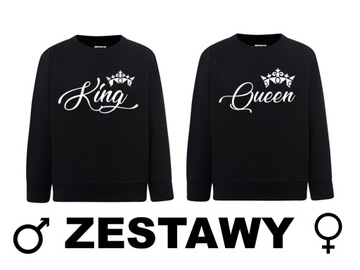 2 BLUZY zestaw dla Par - Różne warianty ;)