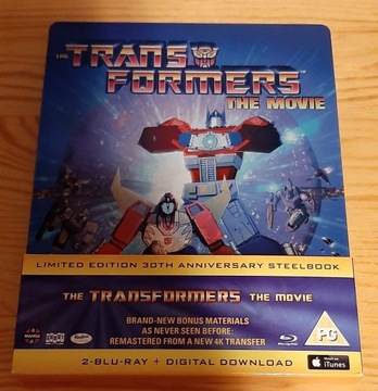 Transformers The Movie - Blu Ray - Steelbook - OOP