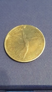 Stara moneta 5 złotych 1930 unikat Polska wykopki