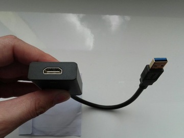 Adapter USB 3.0 na HDMI adapter do monitora lub TV