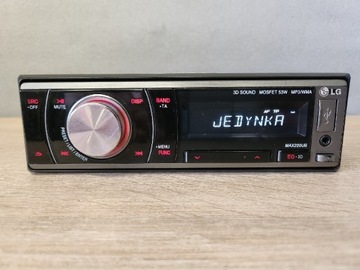 Radio samochodowe LG z USB i AUX MAX220UB