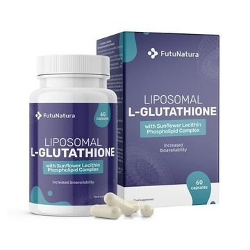 Glutation Liposomalny 60 kapsułek 220mg/kaps 1szt!