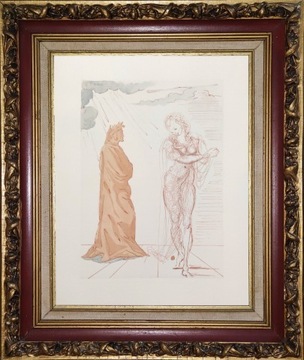 Virgil Comforts Dante - DRZEWORYT SALVADORA DALÍ