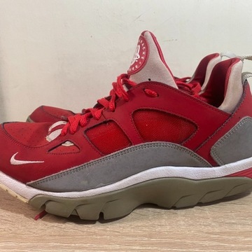 r.46 Nike Air Huarache Trainer Low University Red