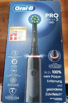 Szczoteczka Elektryczna Oral-B Pro 3 3000 Czarna 