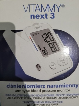 Ciśnieniomierz naramienny  vitammy nex 3. Nowy.