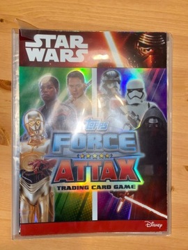 Album Star Wars Force Attax, Topps, 134 karty