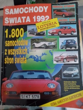 Katalog Samochody Świata 1992