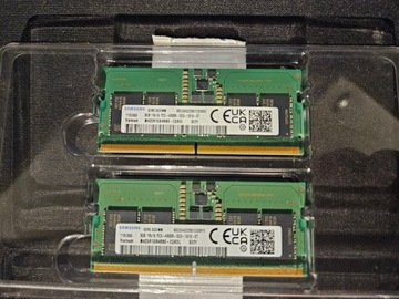 Pamięć Laptop RAM DDR5 Samsung 2x8GB  4800 CQKOL