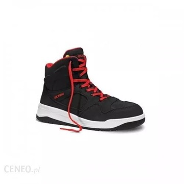 Buty robocze Elten Maverick Black Red Mid S3