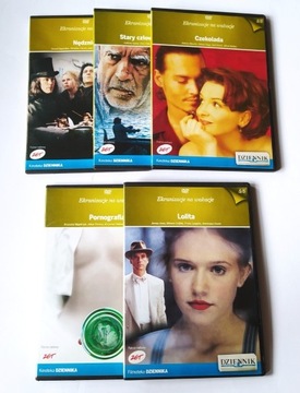 Ekranizacje Na Wakacje 5 DVD Filmoteka Dziennika