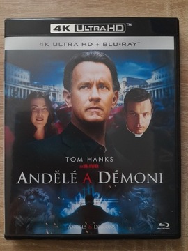 "Anioły i demony" film UHD 4 K + Blu ray