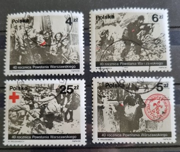 POLSKA 1984 Powst. Warszawy piękna seria STEMPEL