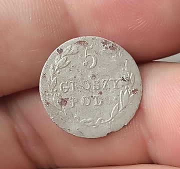 5 Groszy Polskie 1819 r.