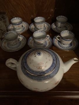 Zestaw do herbaty porcelana chińska