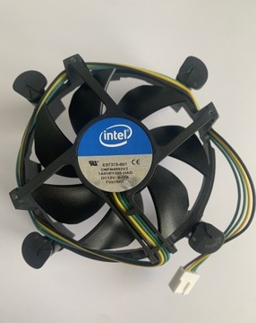 Wiatrak Intel chłodzenie PC komputera cooler