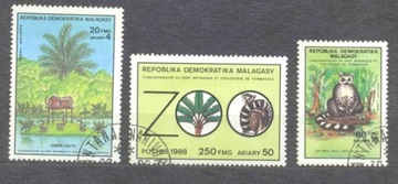 Madagaskar - Zwierzęta, (zestaw 6021)