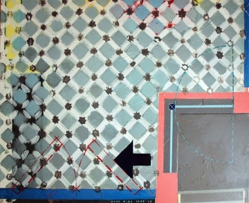 Obraz na płótnie Inspiracja Azulejos 100 x 80 cm