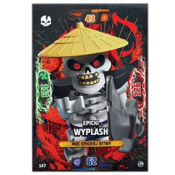 KARTA 147  LEGO NINJAGO 7 SEABOUND BŁYSZCZĄCA  