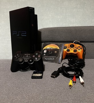 PlayStation 2 FreeMcBoot PS2 Fat ZESTAW Pady, Gry