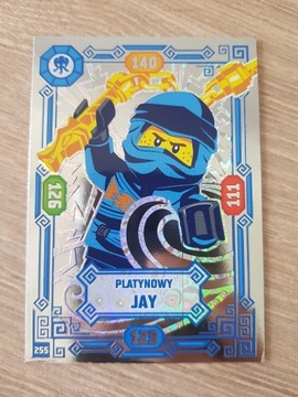 Karta Lego Ninjago platynowa 255 - Jay